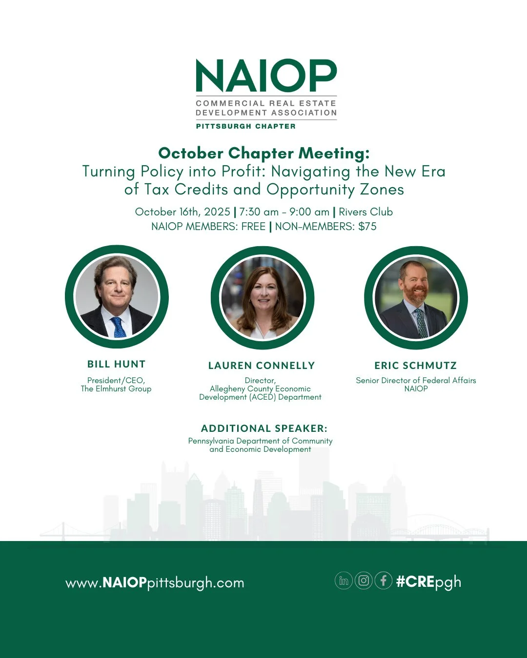 ‼️New Speaker Announced for our Oct. 16th Chapter Meeting ⁠
⁠
Register via link in the profile.⁠
⁠
Bill Hunt (Elmhurst Group) will lead an exciting discussion exploring how the One Big Beautiful Bill Act is leading to policy shifts that are creating 