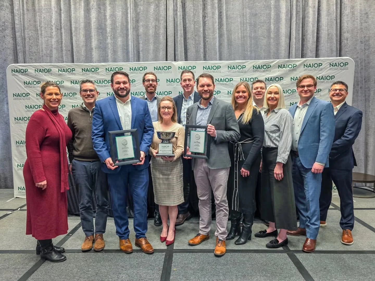 Celebrating major wins at the NAIOP Chapter Leadership &amp; Legislative Retreat in Washington, D.C.! NAIOP Pittsburgh brought home three prestigious awards: 
🏆 Tom Frank for Outstanding Leadership by a Chapter Executive, 🏆 Nate Phillips for Outsta