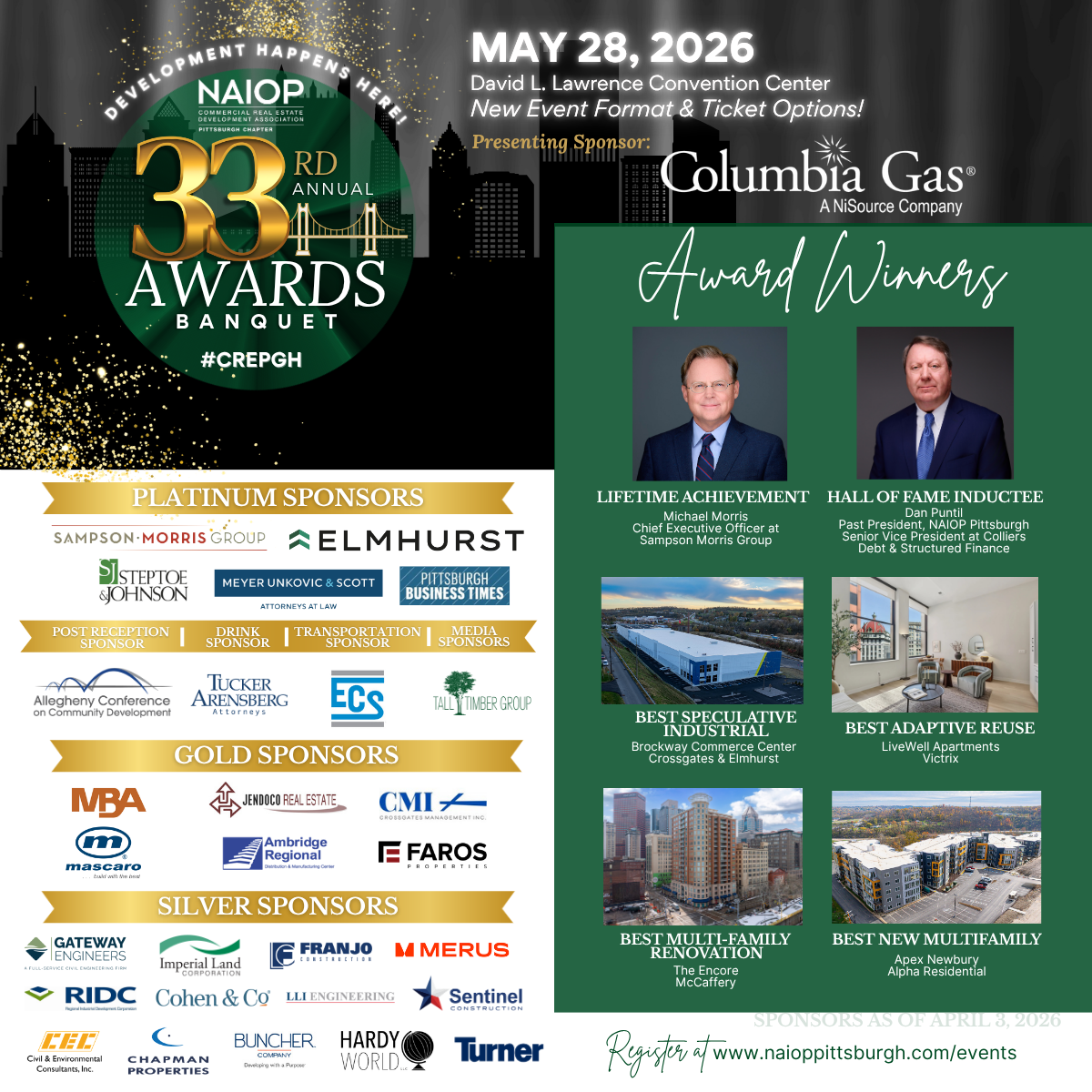 33rd Annual Awards Banquet