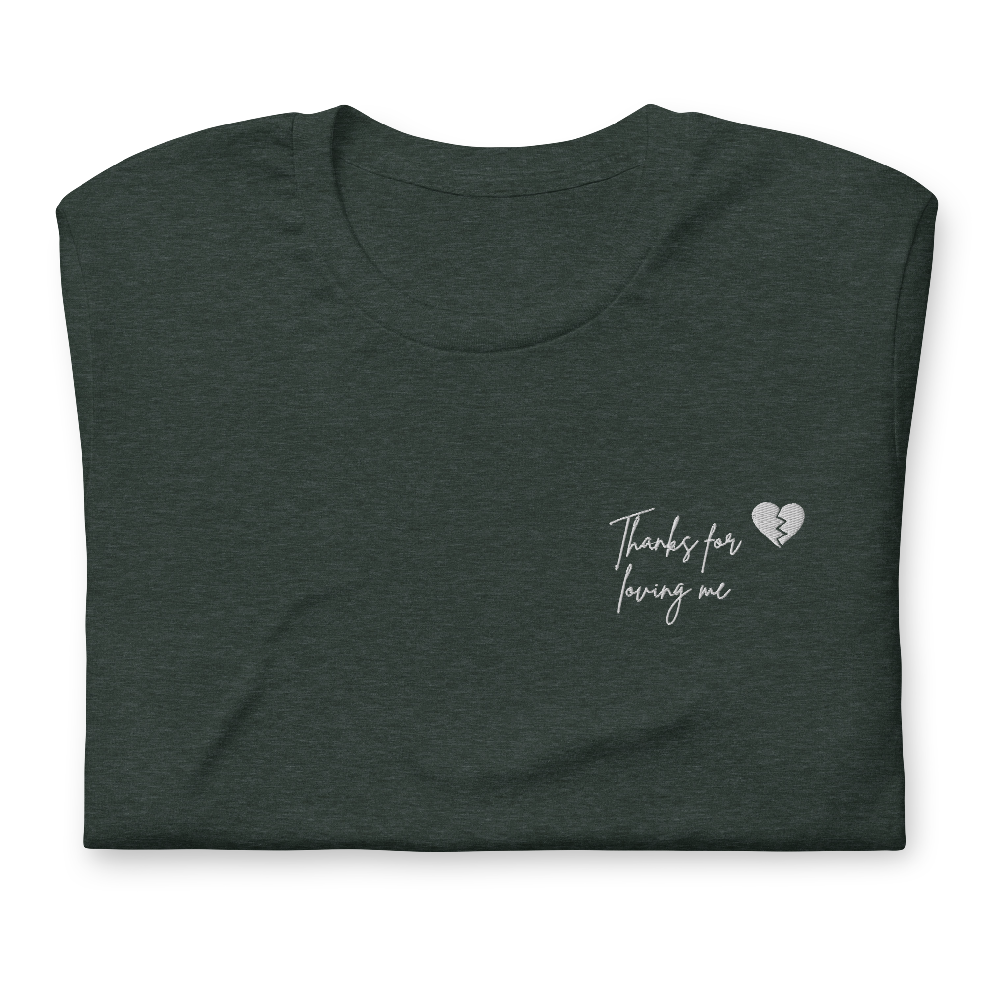 unisex-staple-t-shirt-heather-forest-front-62e82befa7710.png