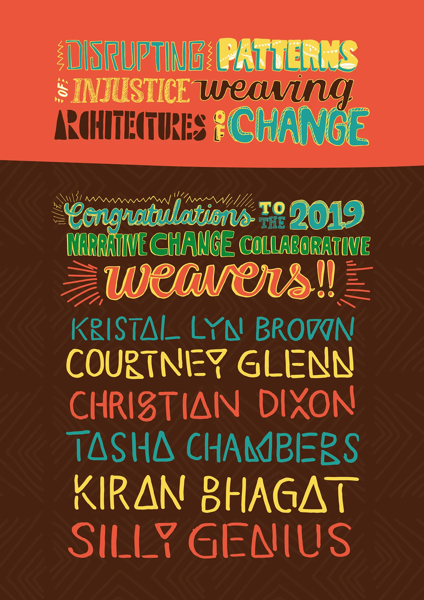 We are honored to have The Weavers form the first cohort of the Narrative Change Collaborative (NCC).