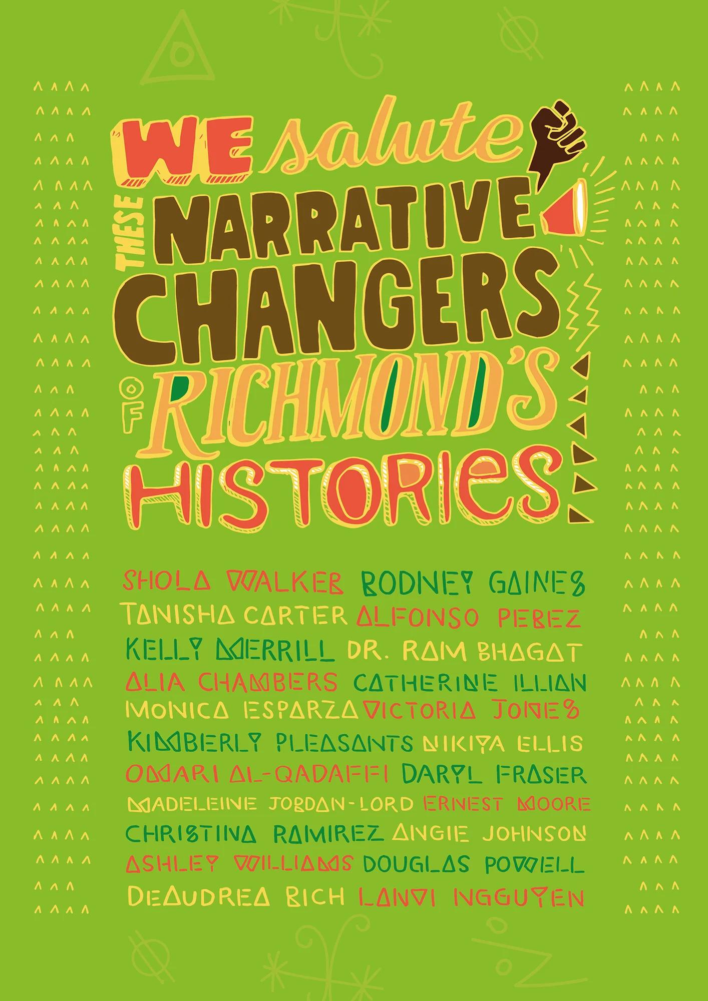 We also recognize the important work that all the first-year NCC applicants are making as Richmond's Narrative Changers!