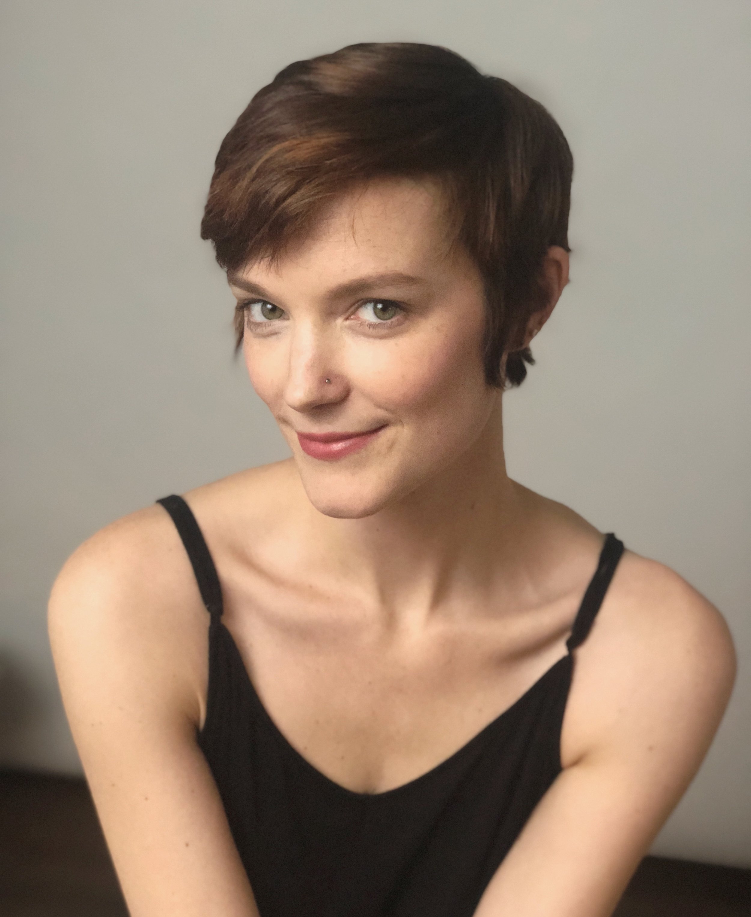 Behind the scenes of a skincare shoot. Glowy, natural makeup.