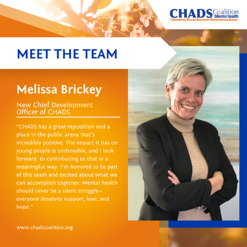 Introducing Melissa Brickey, CHADS Coalition’s New CDO