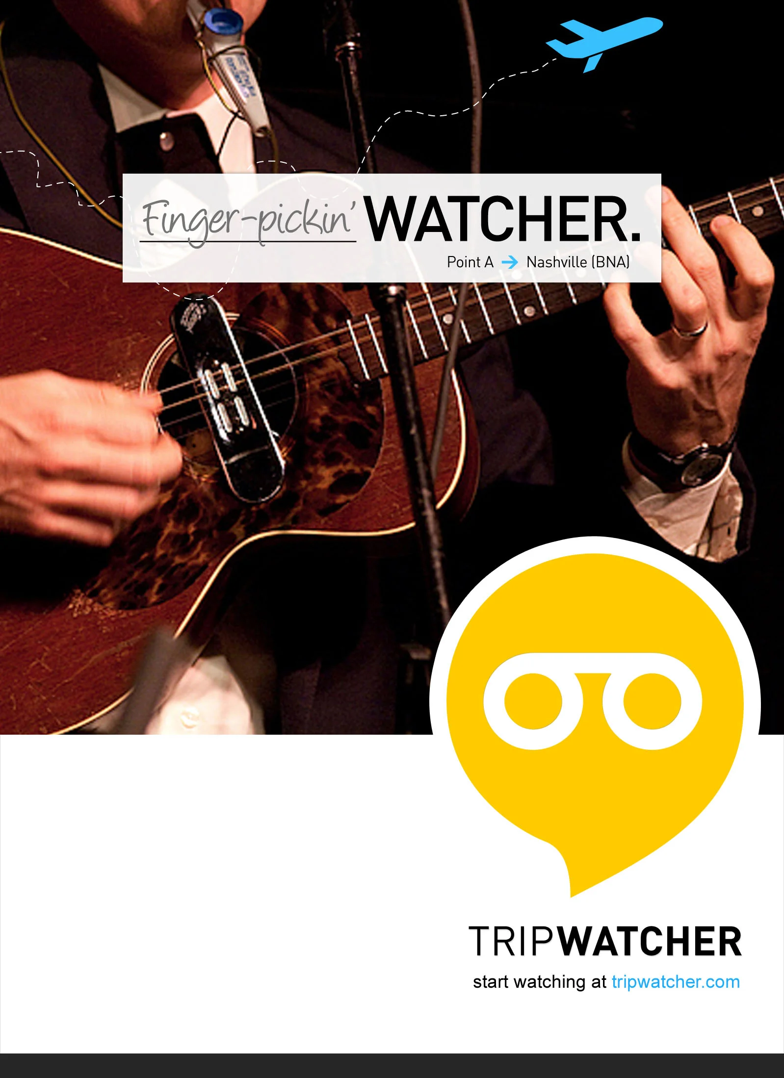 Finger-pickin' Watcher ad