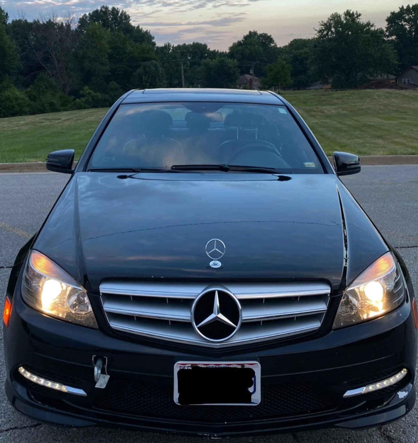 SOLD‼️Beautiful luxury 2011 Mercedes Benz C 300 with so many nice features, skylight roof, leather interior, Heat/ AC, AWD 
Does have a tear in driver seat but can be repaired easily if interested. 
Well maintained vehicle overall. 
*Clean title* 
$1