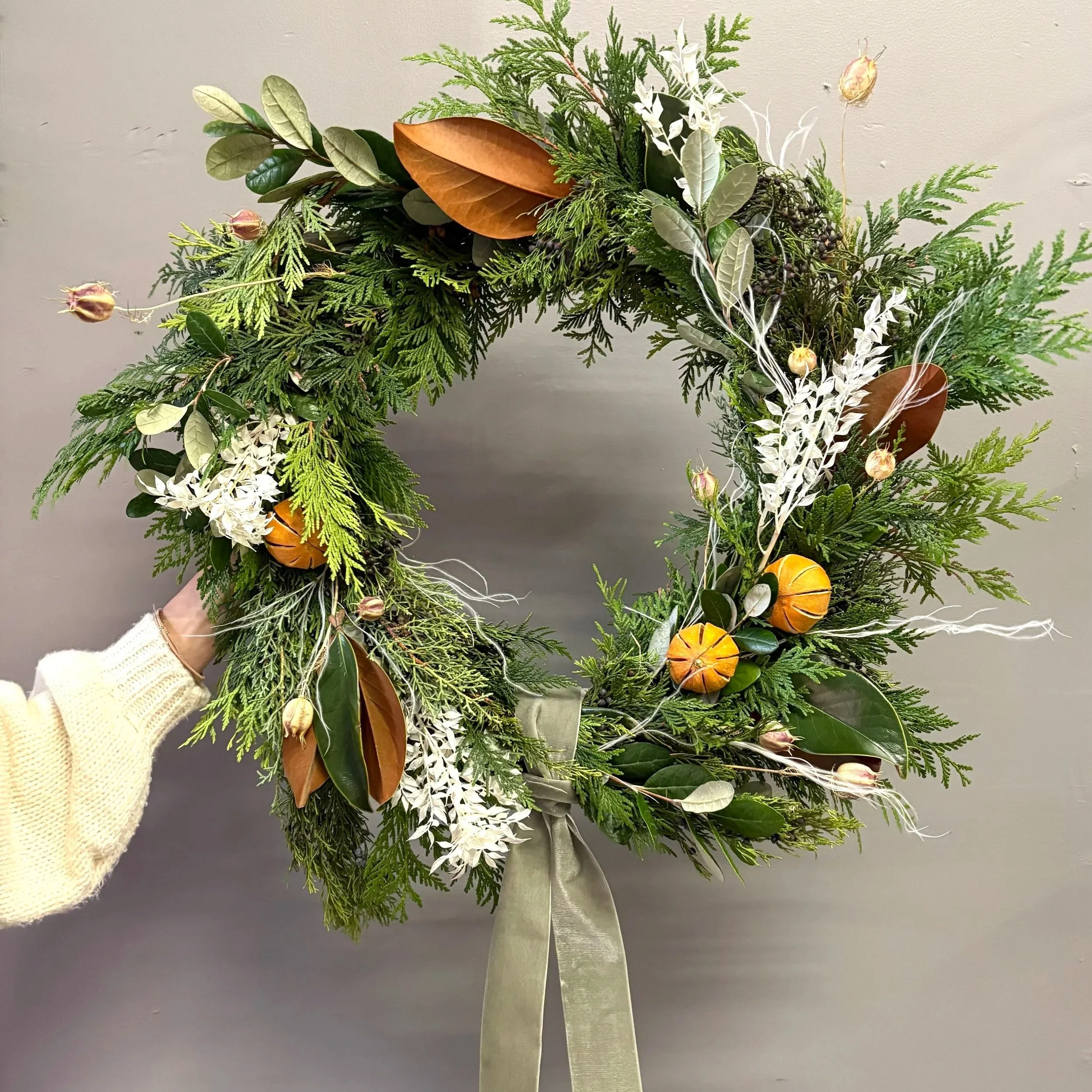HOLIDAY WREATH PRE-ORDER