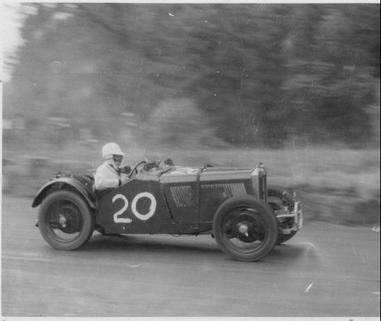 Otto Linton aboard J4005 in the 1948 Watkins Glen Grand Prix