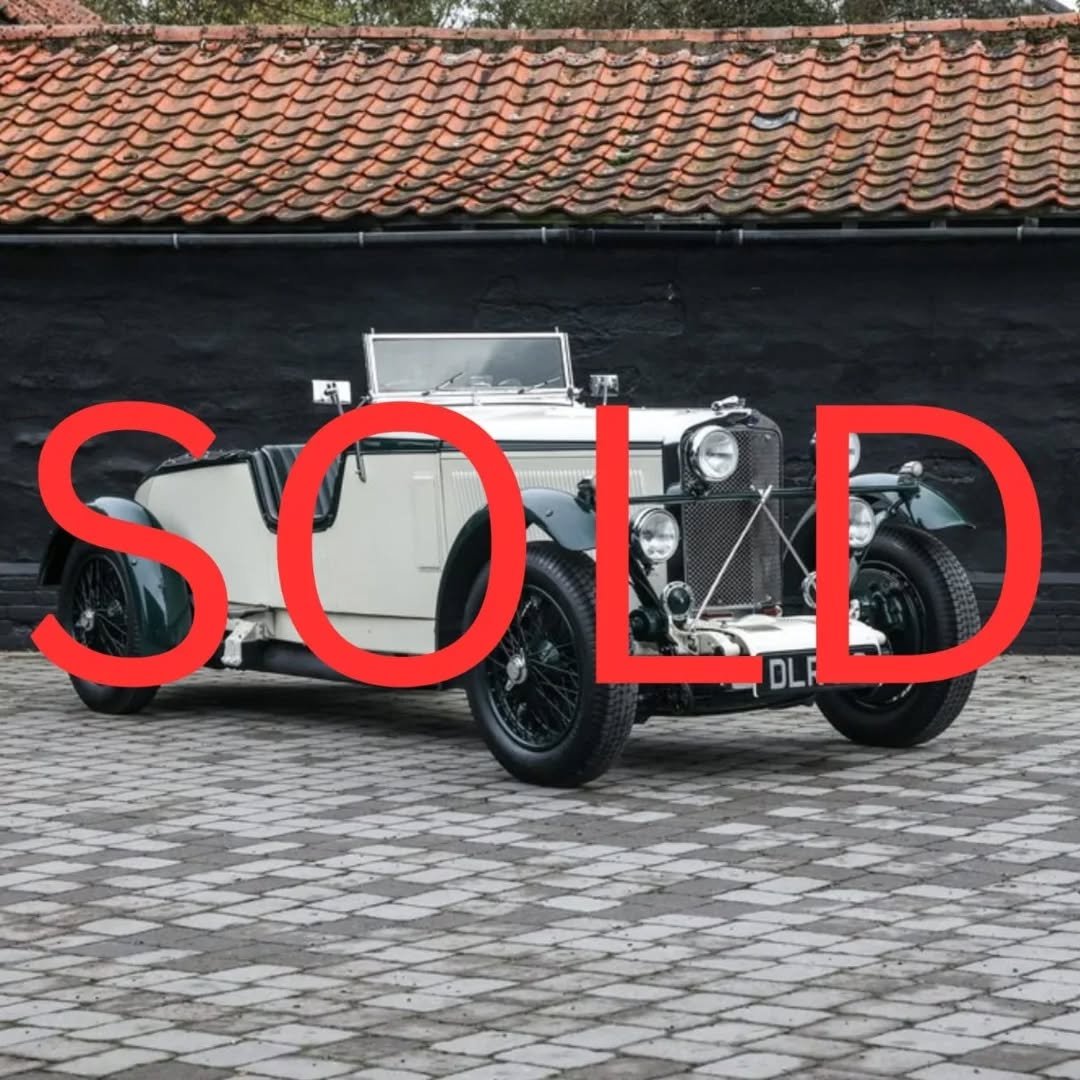 SOLD the 1936 Talbot Alpine Team Car replica, is headed for a new home, where it will soon be seen back in it's natural habitat of the pre-War rally stage, contact us if you would like to buy or sell a similar car #sold #rallycar #1930s #talbot
