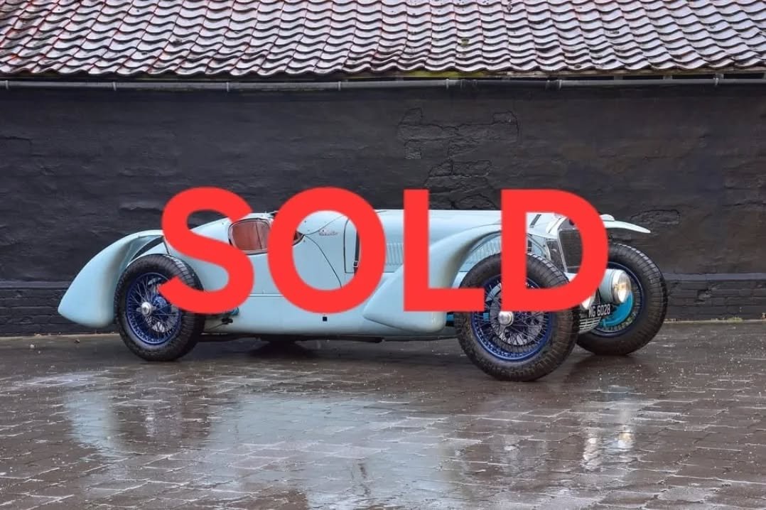 SOLD the 1937 Delage D6 is joining a very good home, contact us to buy or sell similar cars #sold #sportsracer #delage #coachbuilt #carsales