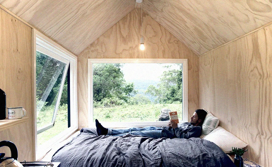 Unyoked’s Miguel tiny house in the Southern Highlands of New South Wales.