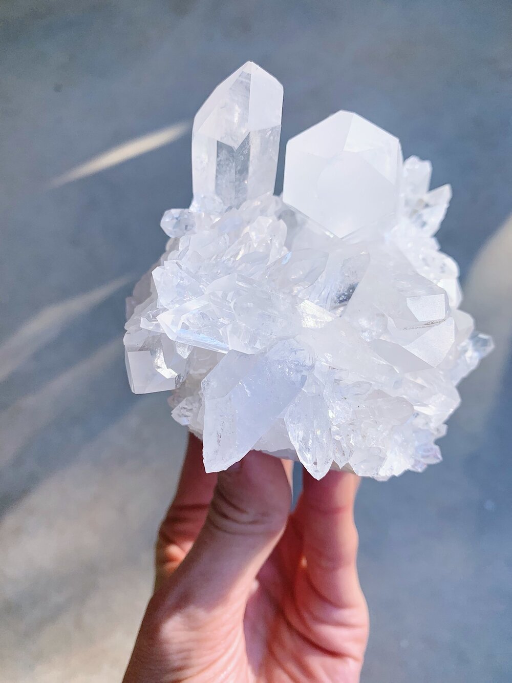 Clear Quartz Cluster