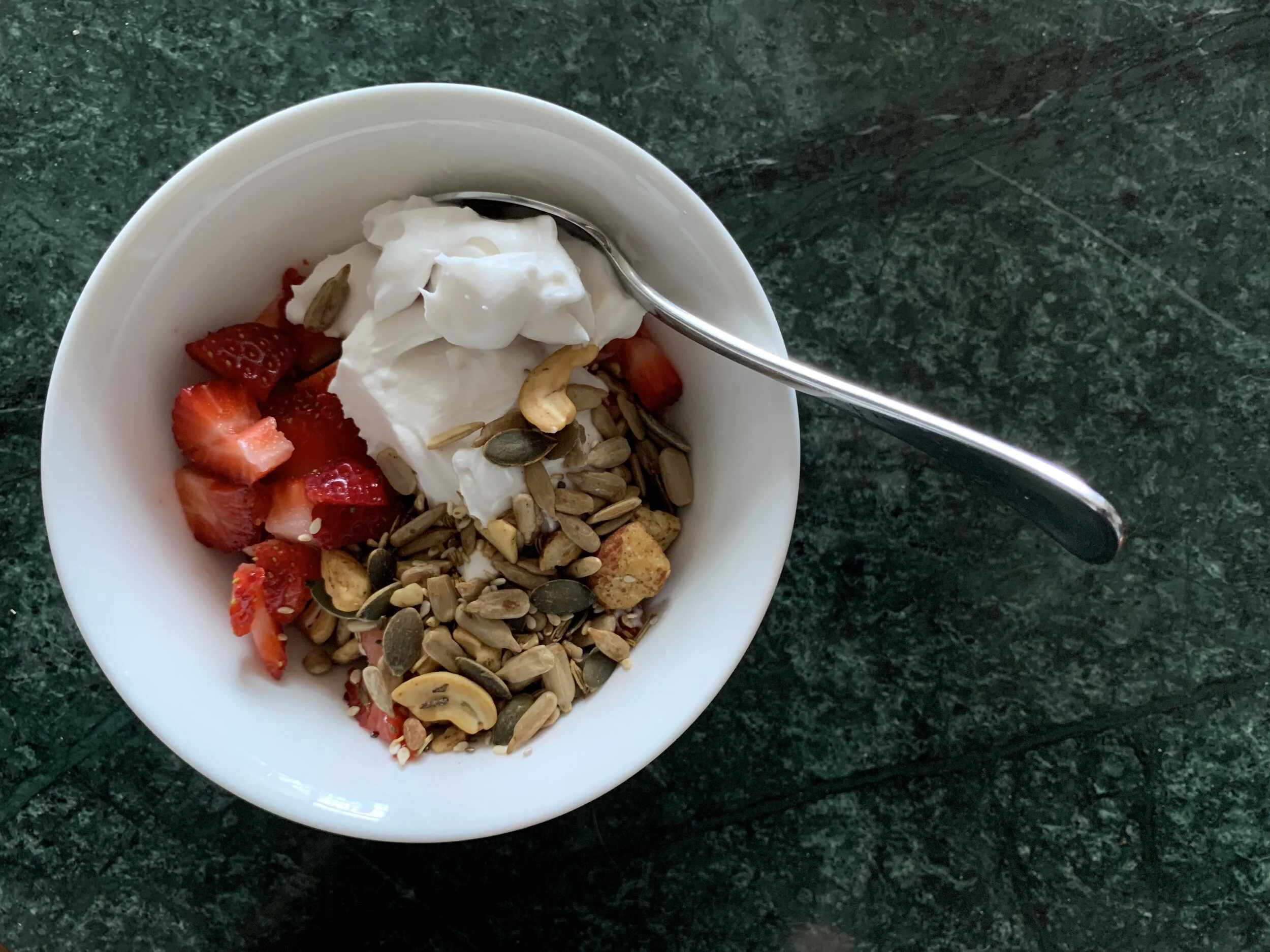 Homemade coconut yogurt