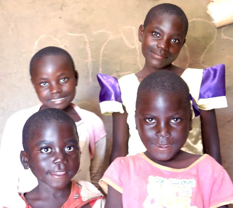 The Wafula children in their new home. PC: Nyambura