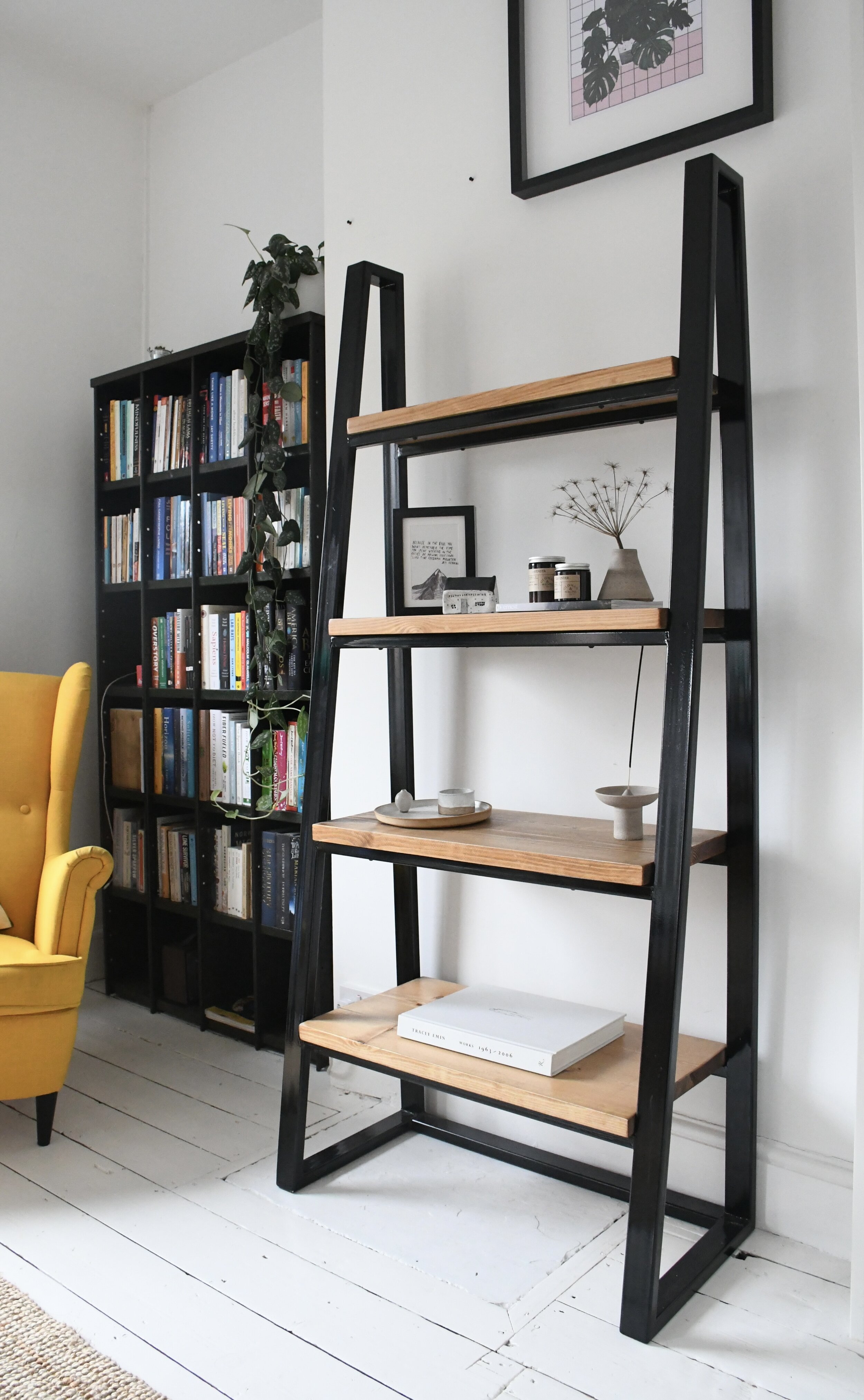 Ladder Shelf Handmade Bespoke Storage