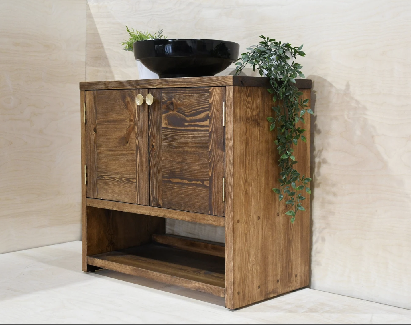 ANNA Handmade & Bespoke Custom Built Bathroom Vanity Unit — Old Man