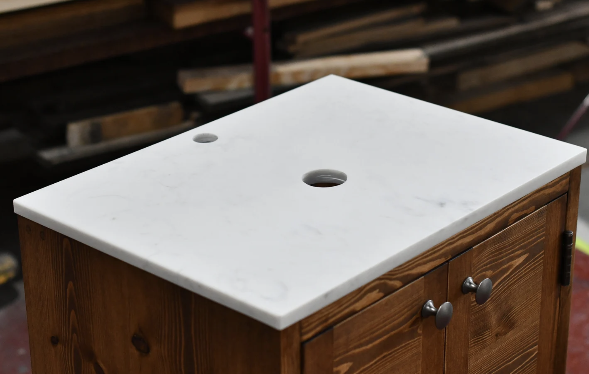 ANNA Handmade & Bespoke Custom Built Bathroom Vanity Unit — Old Man