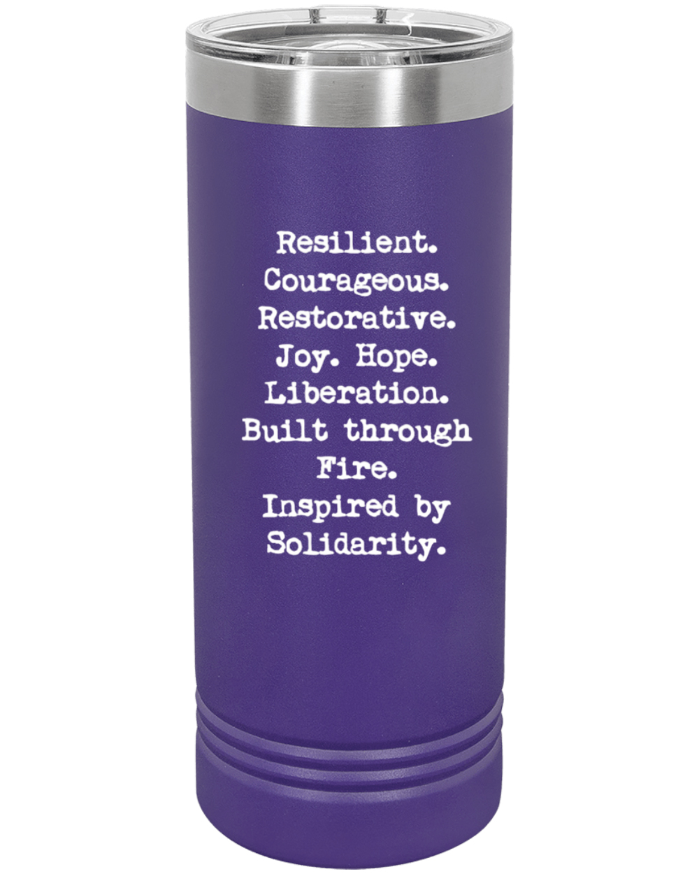 Arise - Ten Years Strong - Purple Tumbler - Back.png