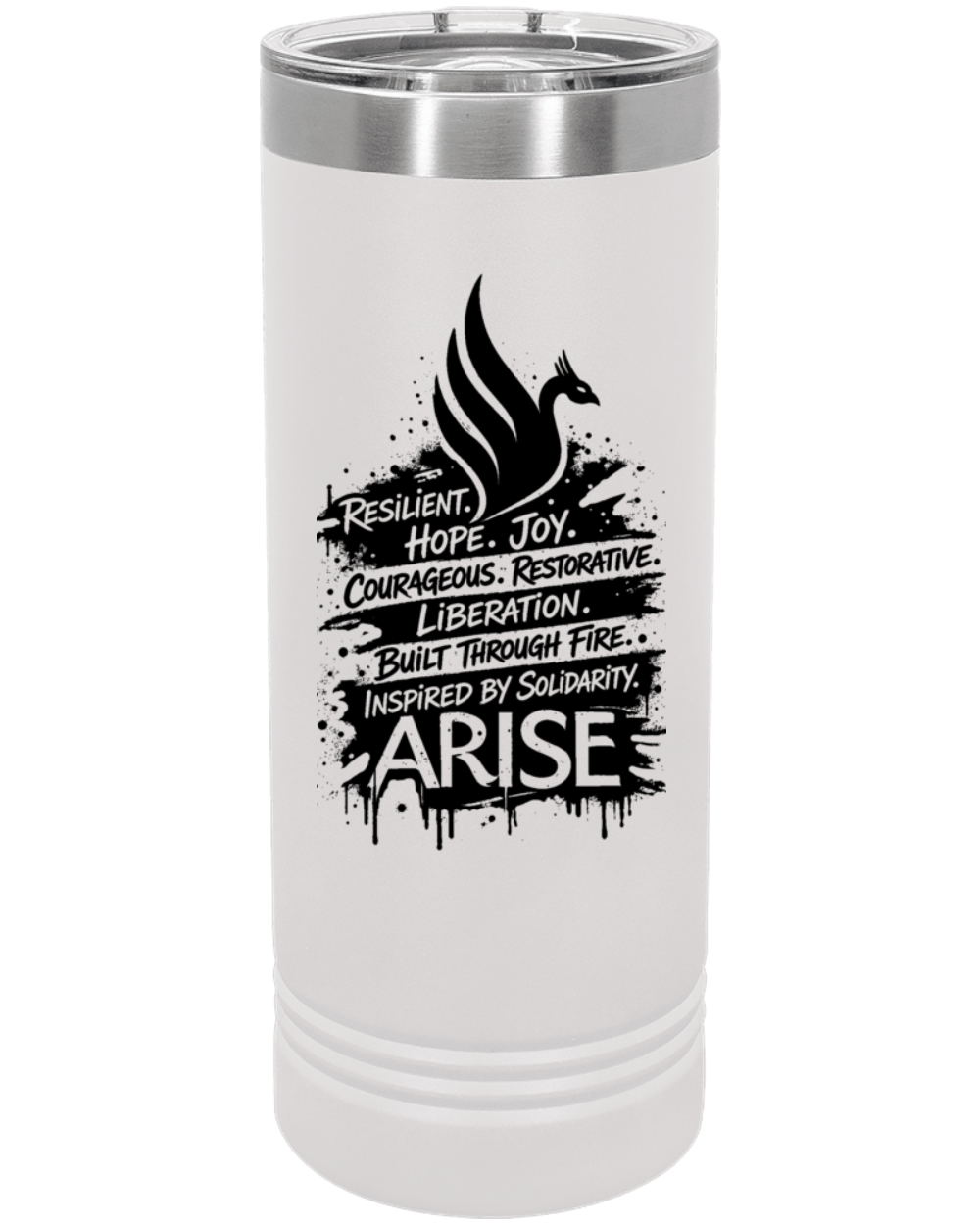 Arise - Ten Years Strong - White Tumbler.png