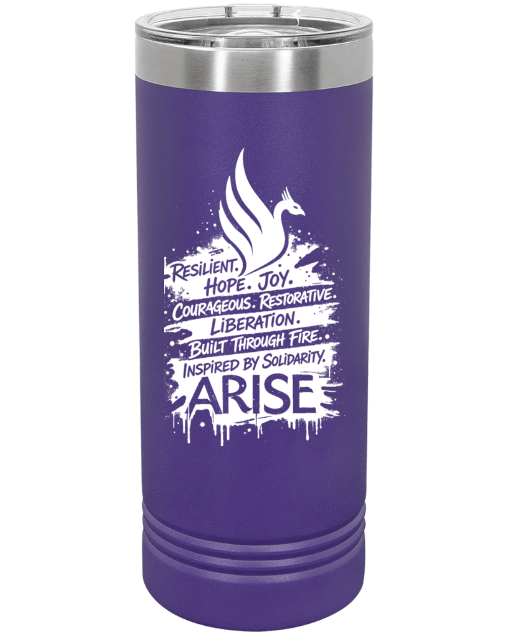 Arise - Ten Years String - Purple Tumbler.png