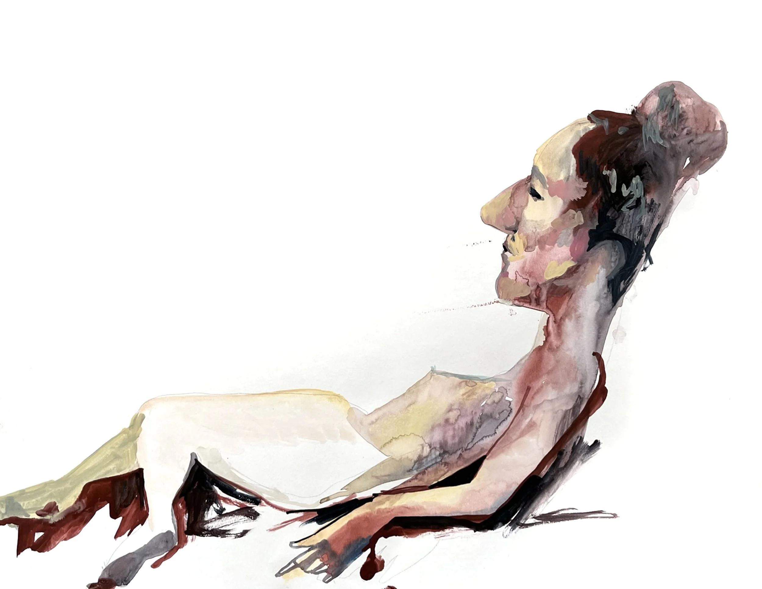 Figure Drawing - Watercolor Painting