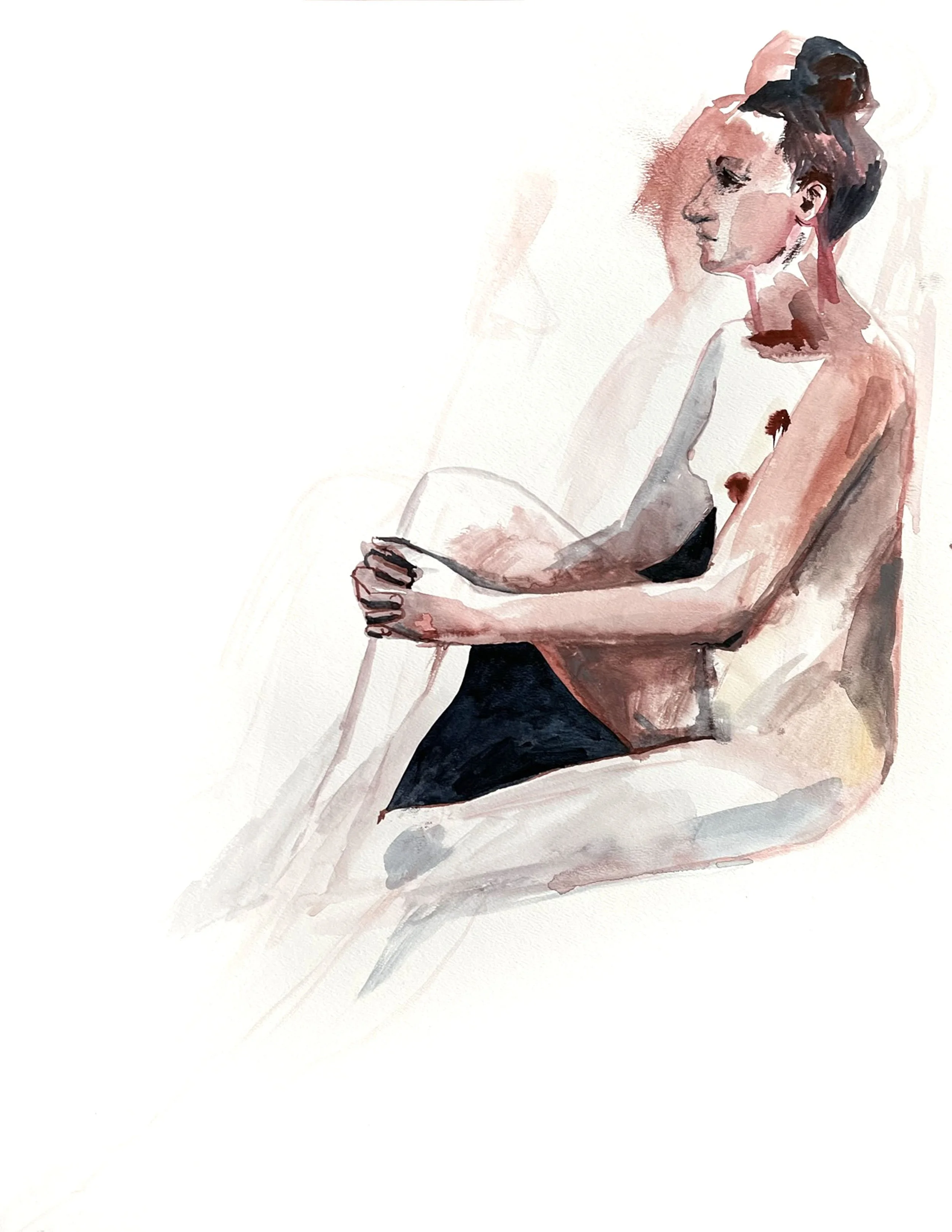Figure Drawing - Watercolor Painting