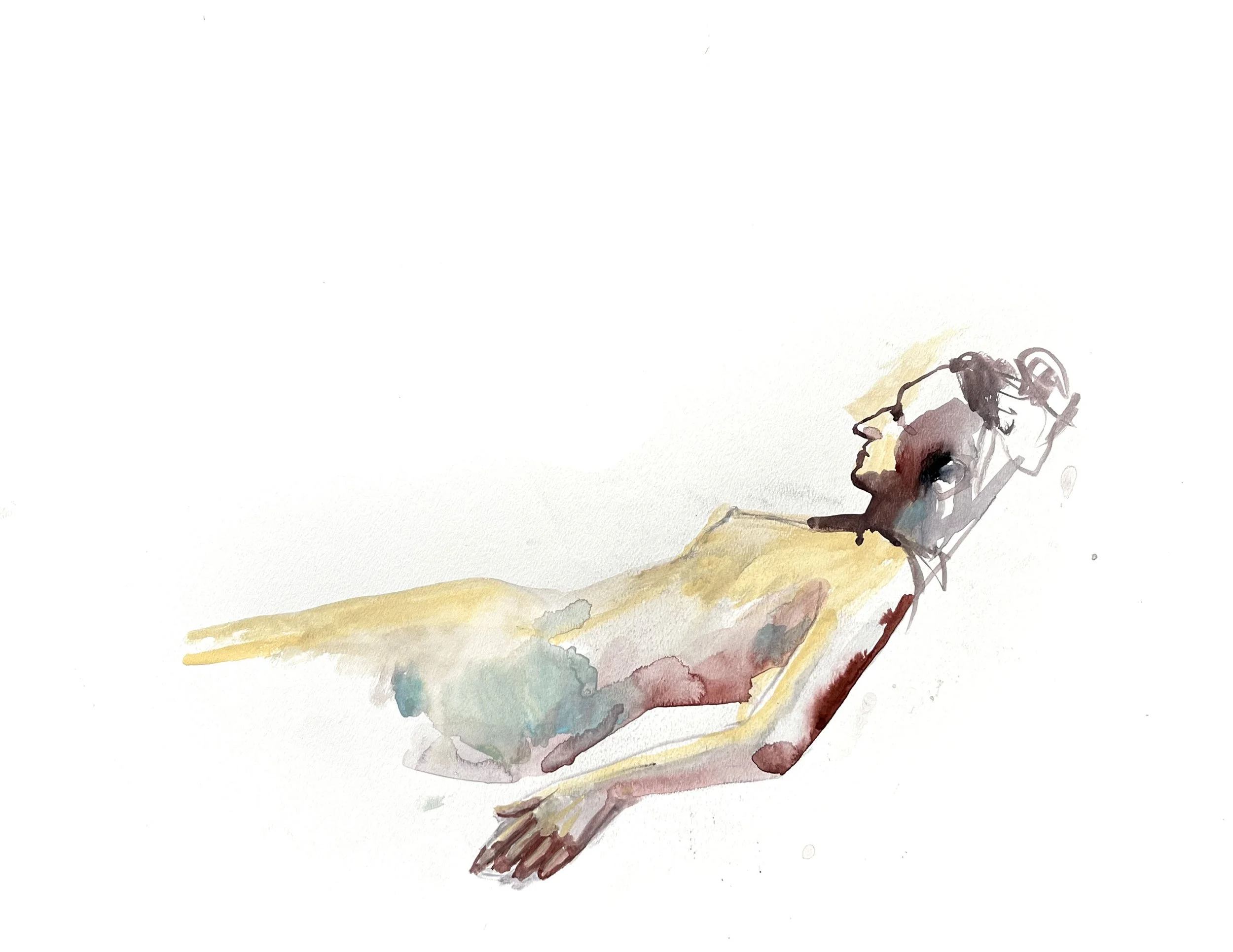 Figure Drawing - Watercolor Painting