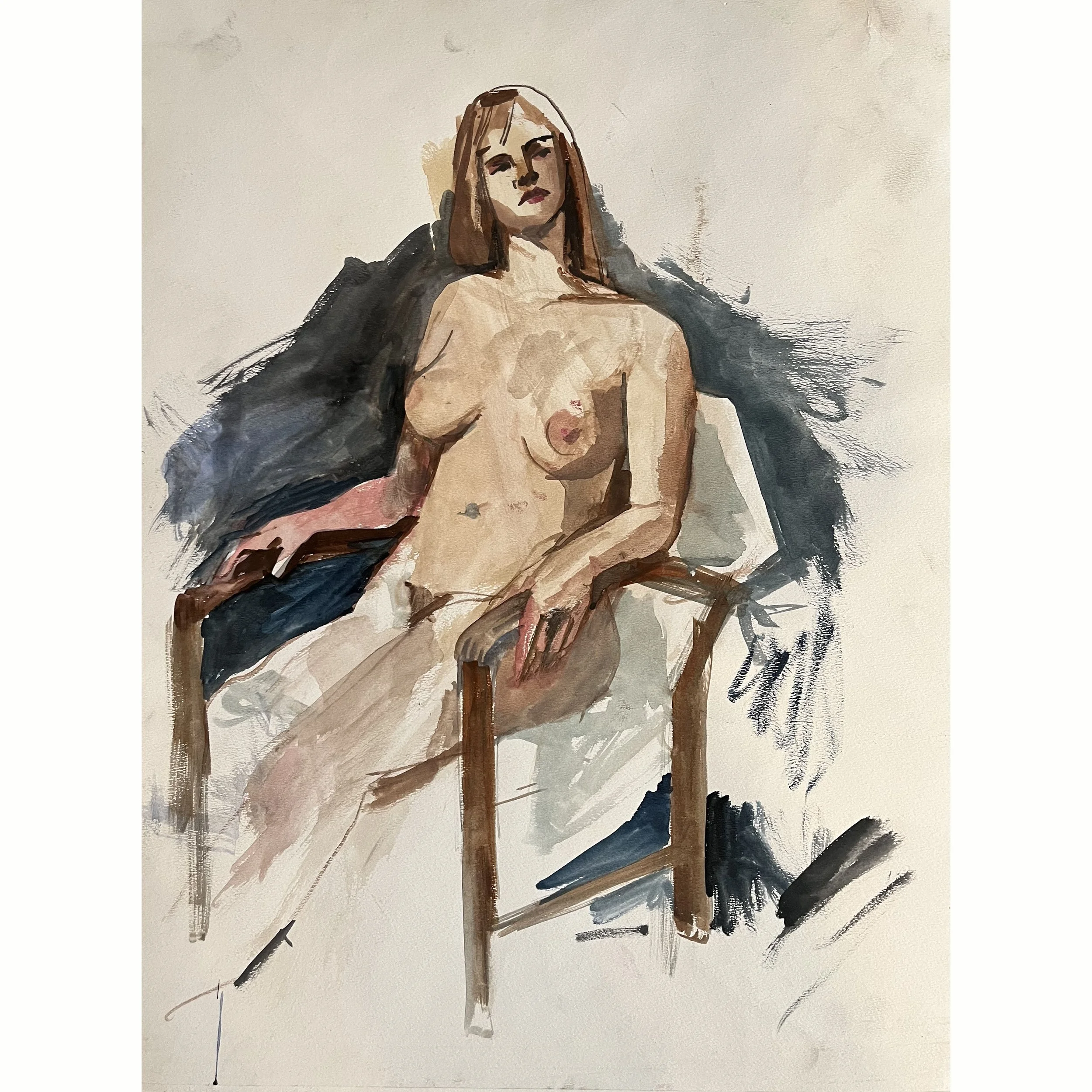 Figure Drawing - Watercolor Painting