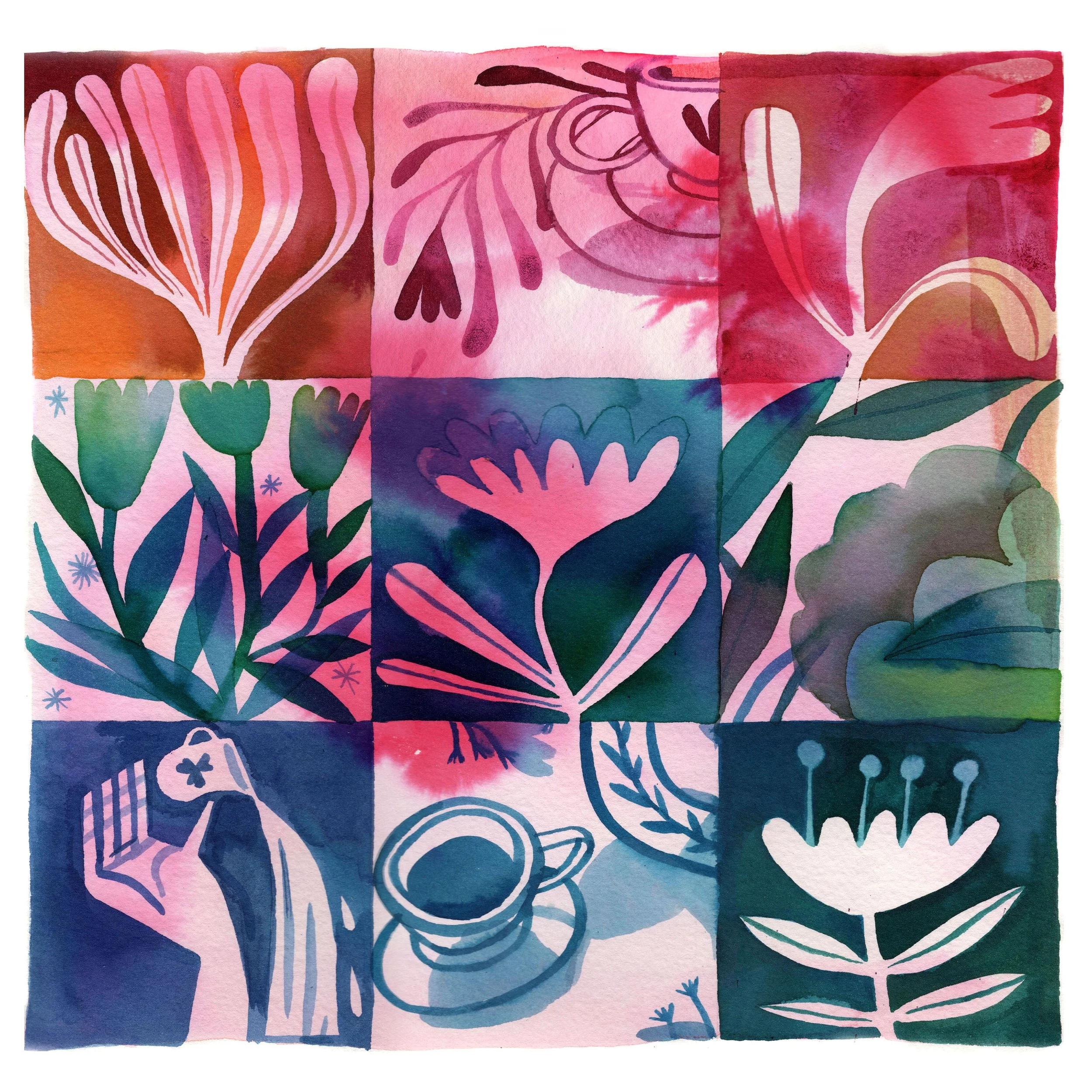 ORIGINAL ARTWORK from the 2025 Calendar - JANUARY