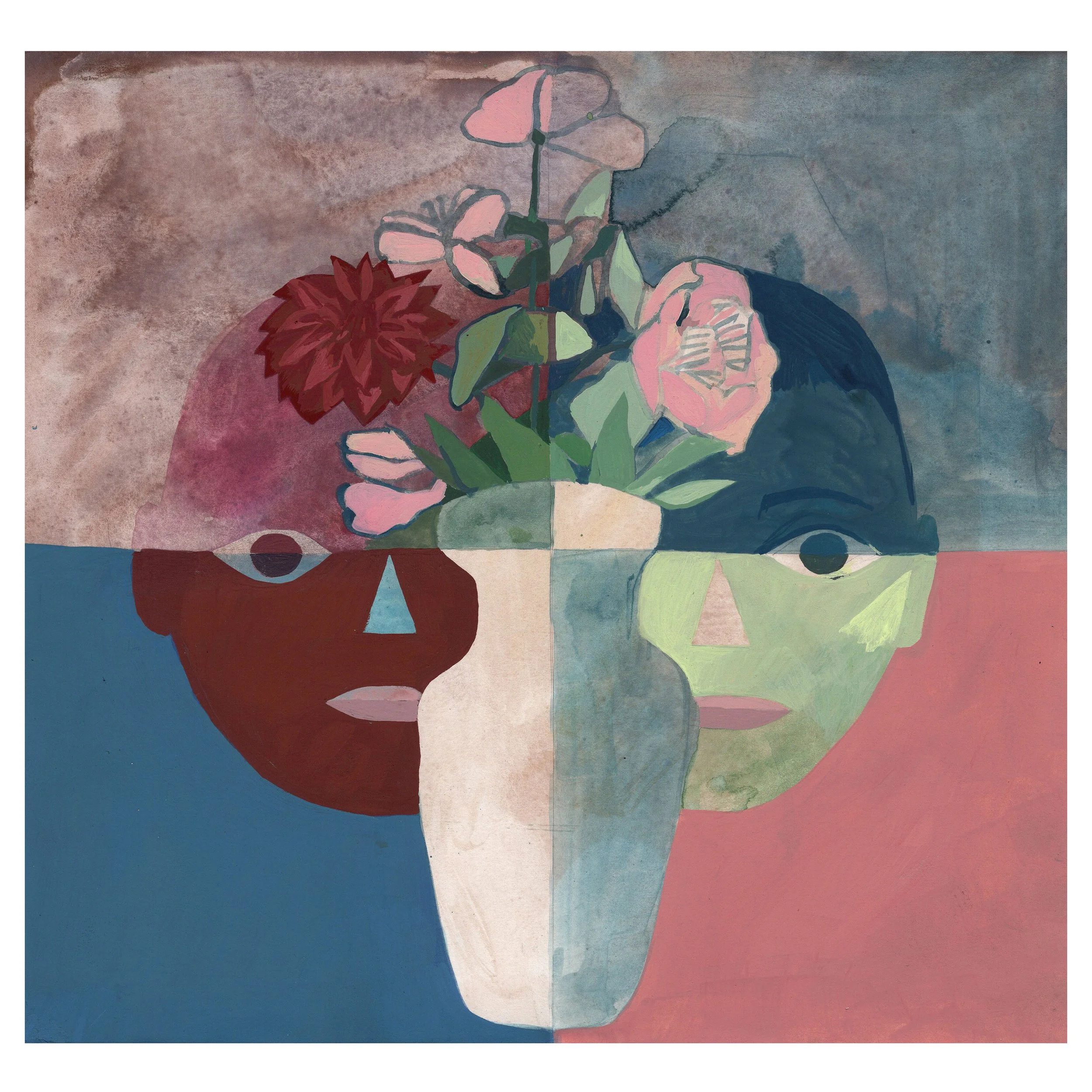 FEBRUARY "I See You" - original art from the 2026 Calendar