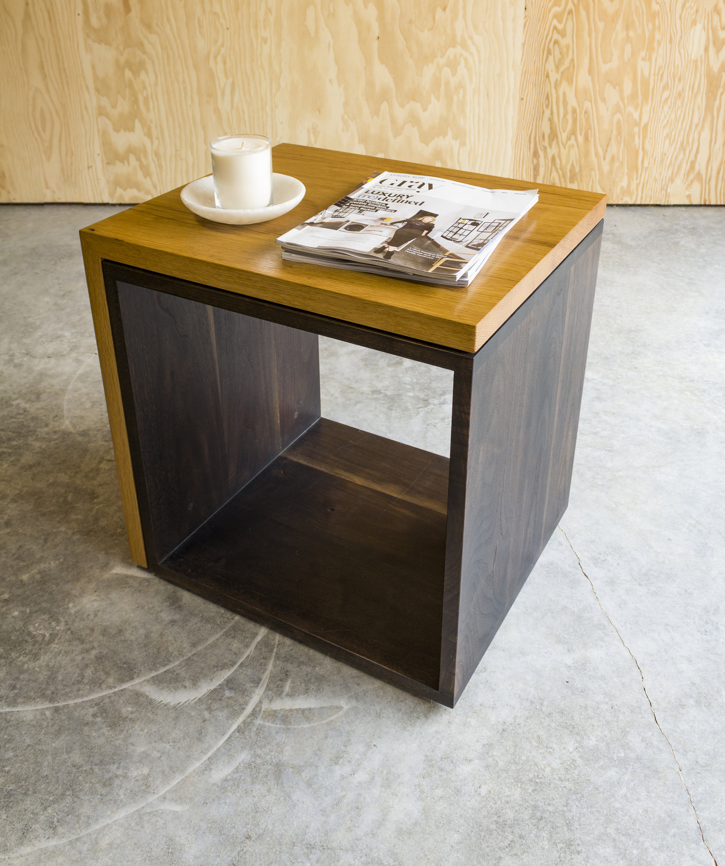 Waterfall End Table