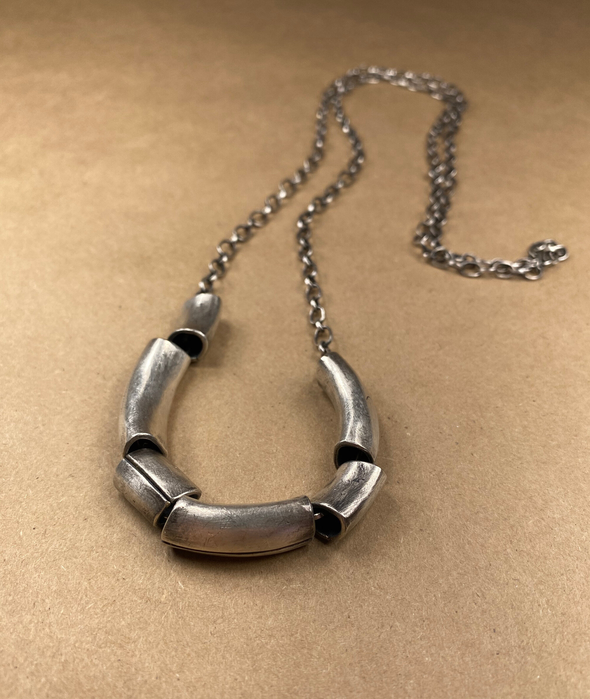 Silver Smile Necklace