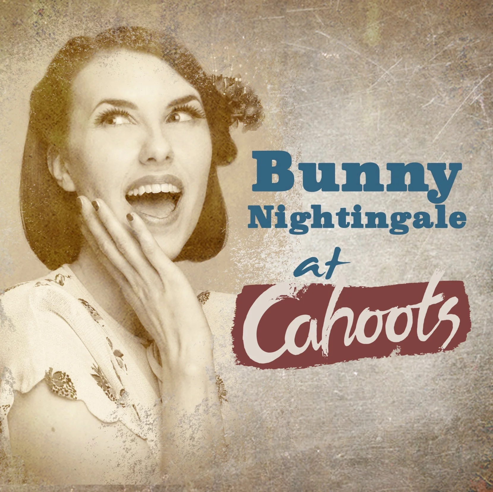 Experience the 1940's Blitz Era down at Cahoots with Bunny!