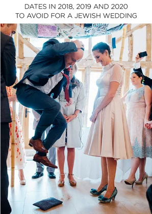 Jewish Wedding Dates to Avoid 2018, 2019, 2020