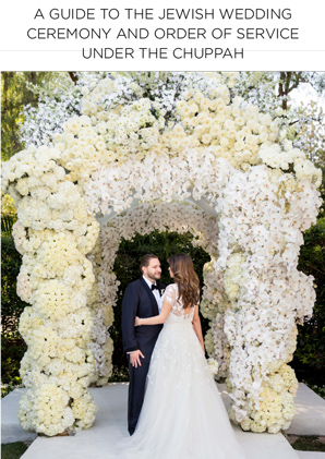 A guide to the Jewish Wedding Ceremony and Order of Service under the Chuppah
