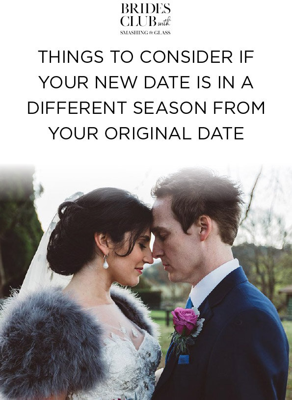 Things to Consider if Your Wedding is in a Different Season