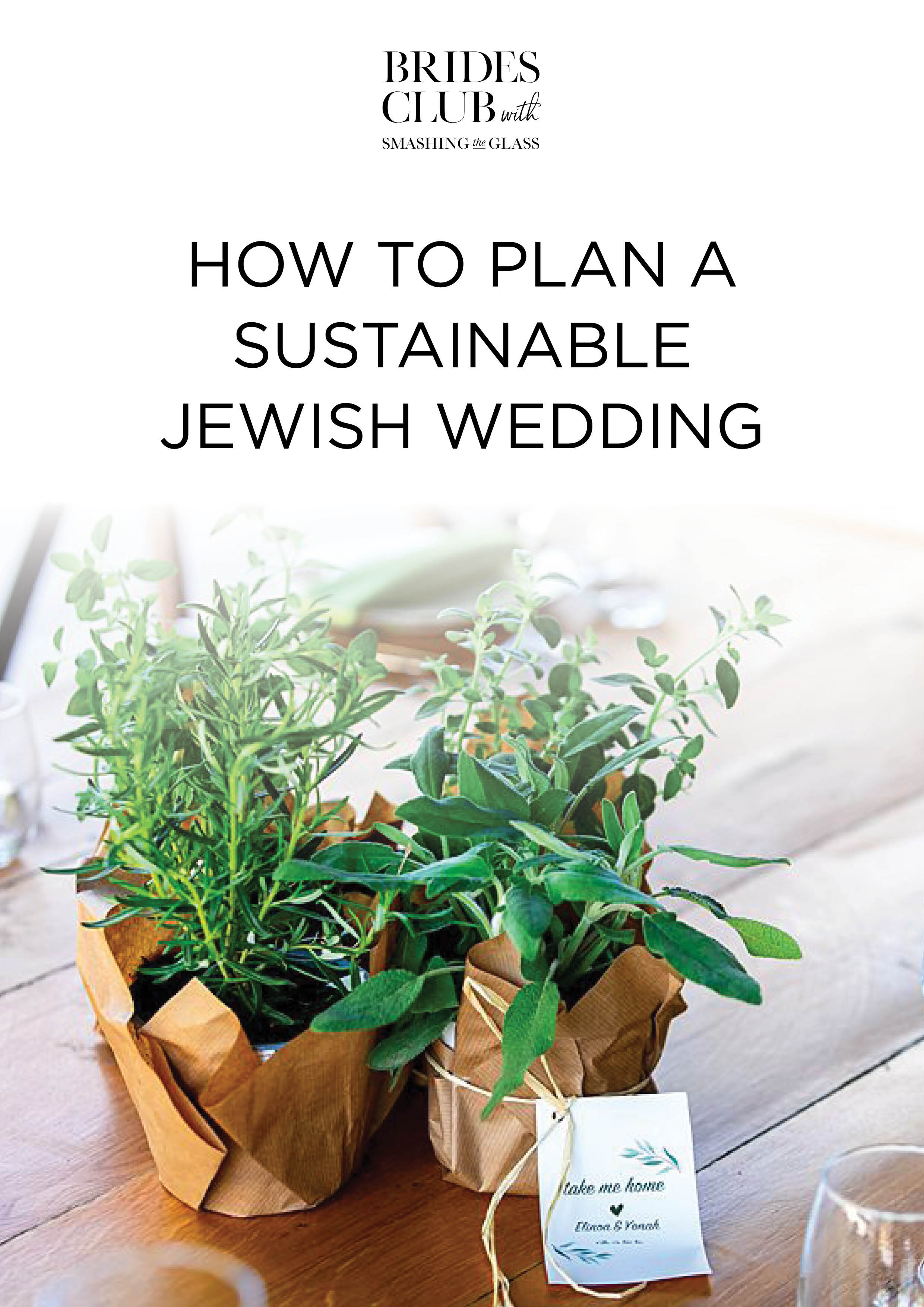 How to Plan a Sustainable Jewish Wedding