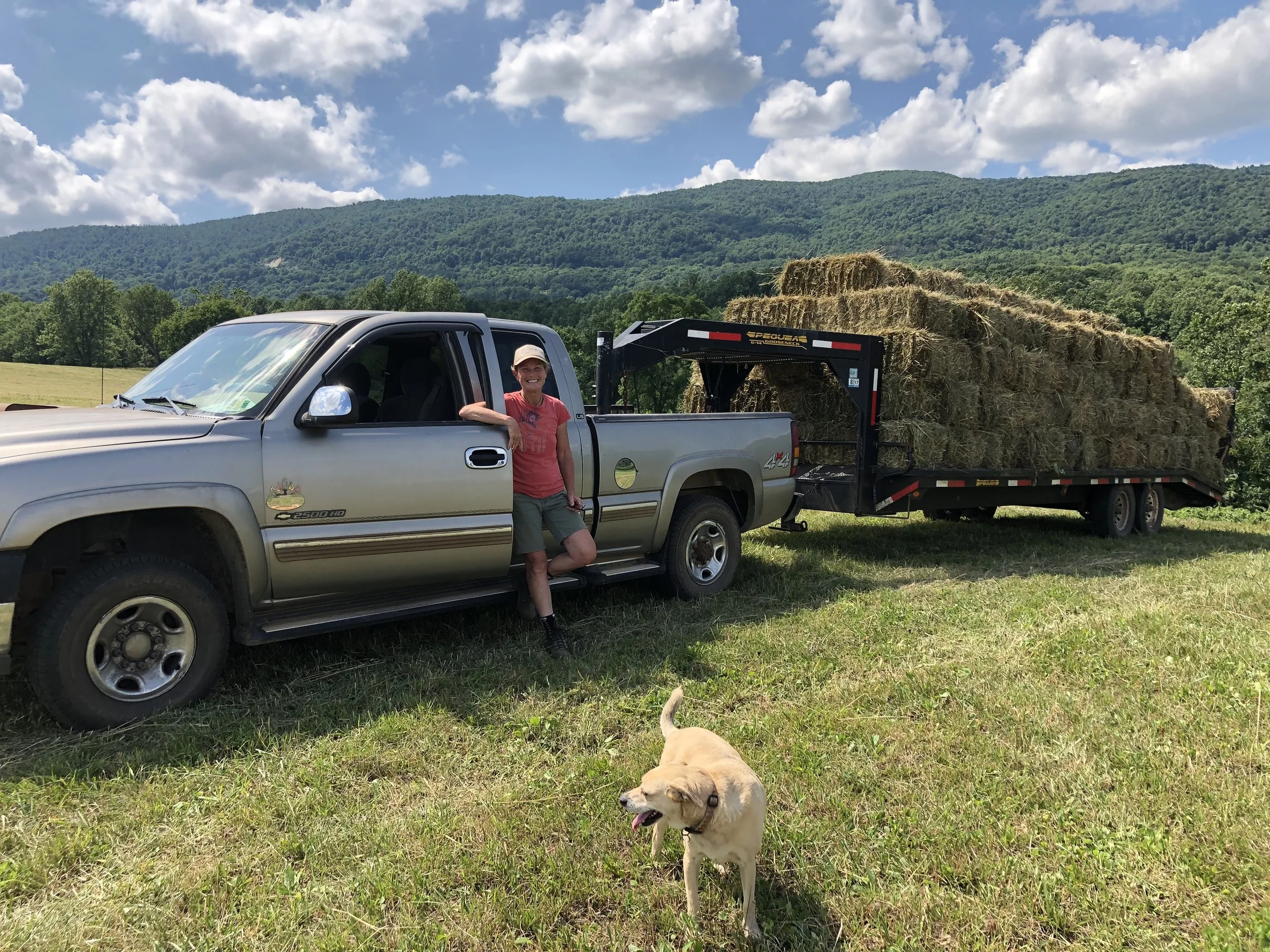 Farm work is never done when you have mouths to feed