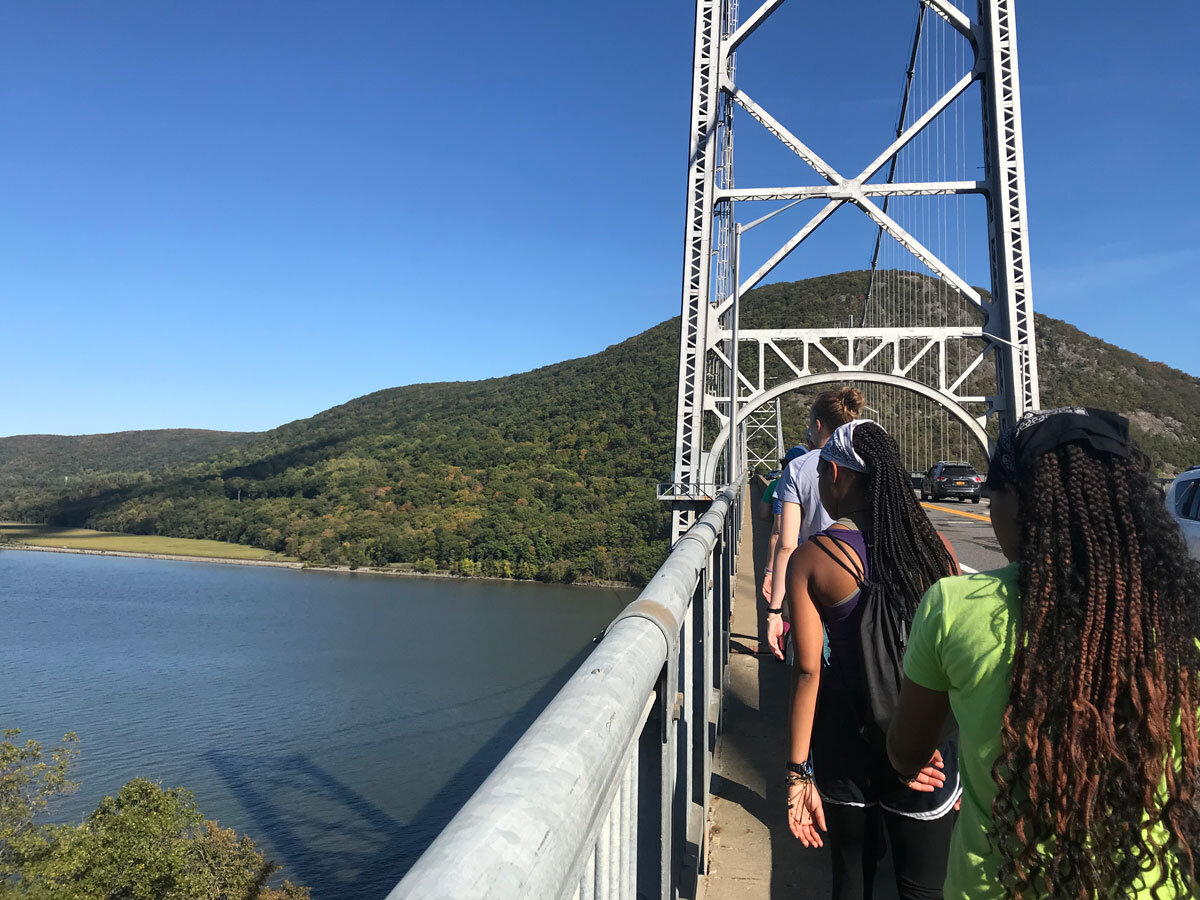 A Really High Suspension Bridge