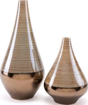 Dual Short Vase