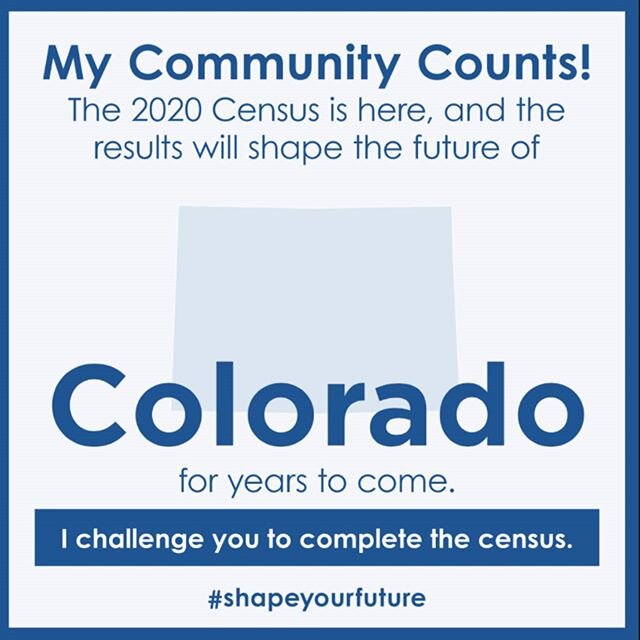 Today is the Census Day of Action! Pledge to complete the #2020Census today at&nbsp;2020census.gov&nbsp;and post it! Tag your friends and challenge them to take the pledge too! Make sure your community receives the billions of dollars in federal fund