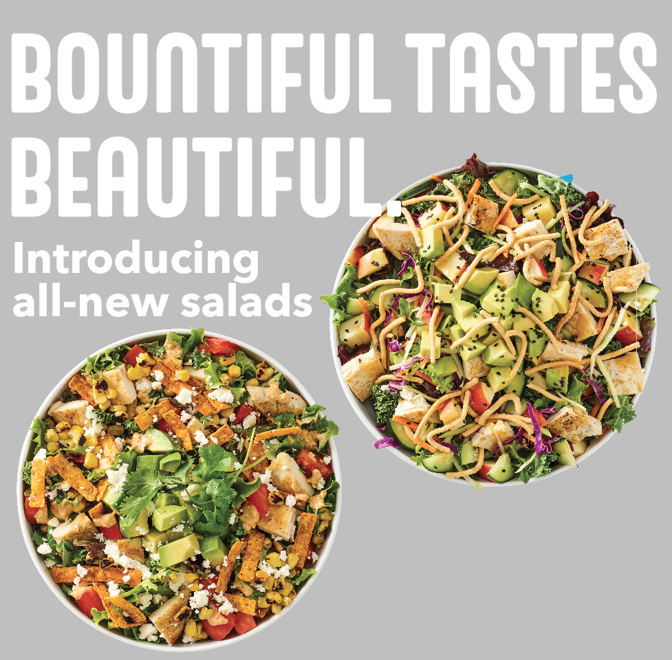 Salads Window Cling