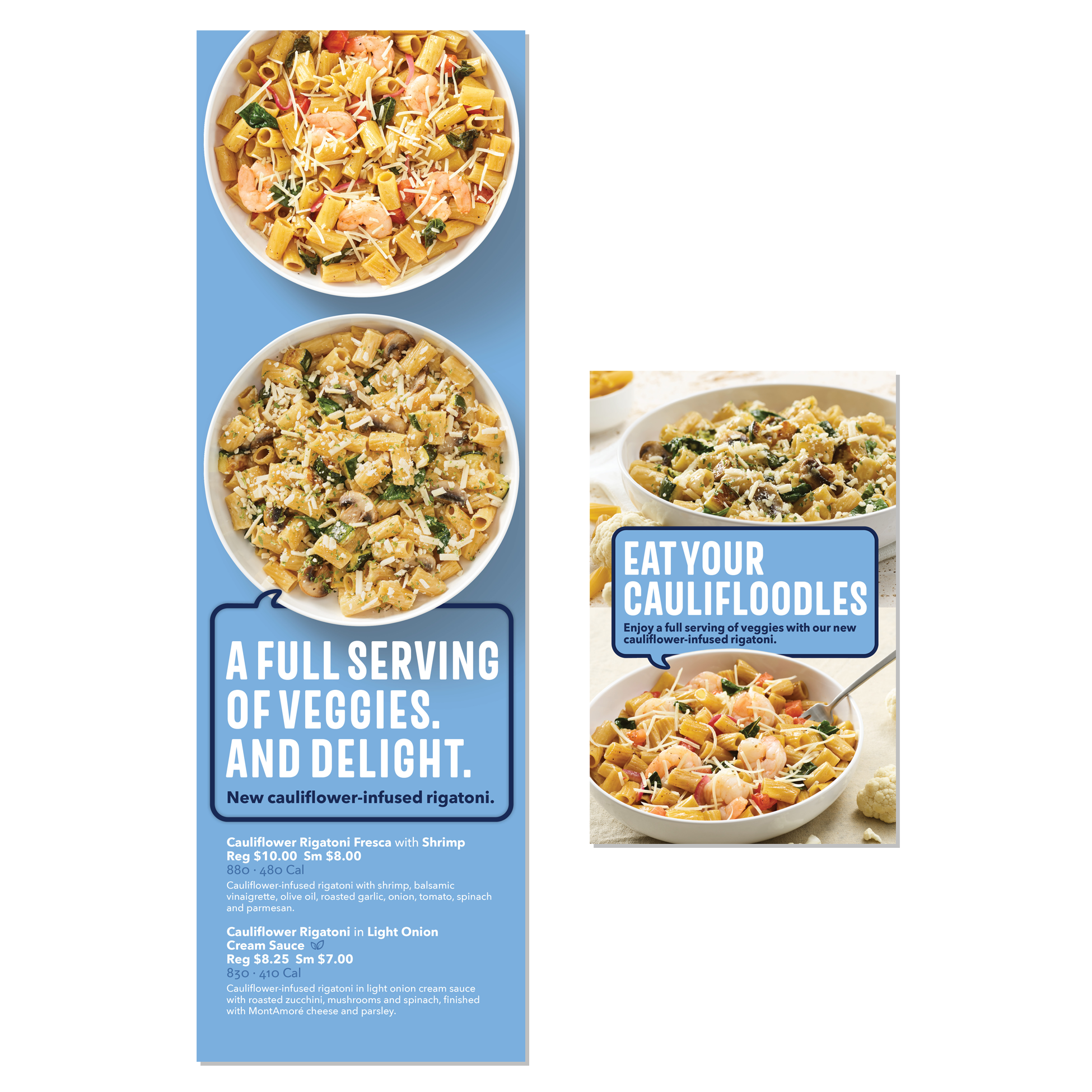 Caulifloodles LTO Entrance Poster & Welcome Wall  |  Noodles & Company
