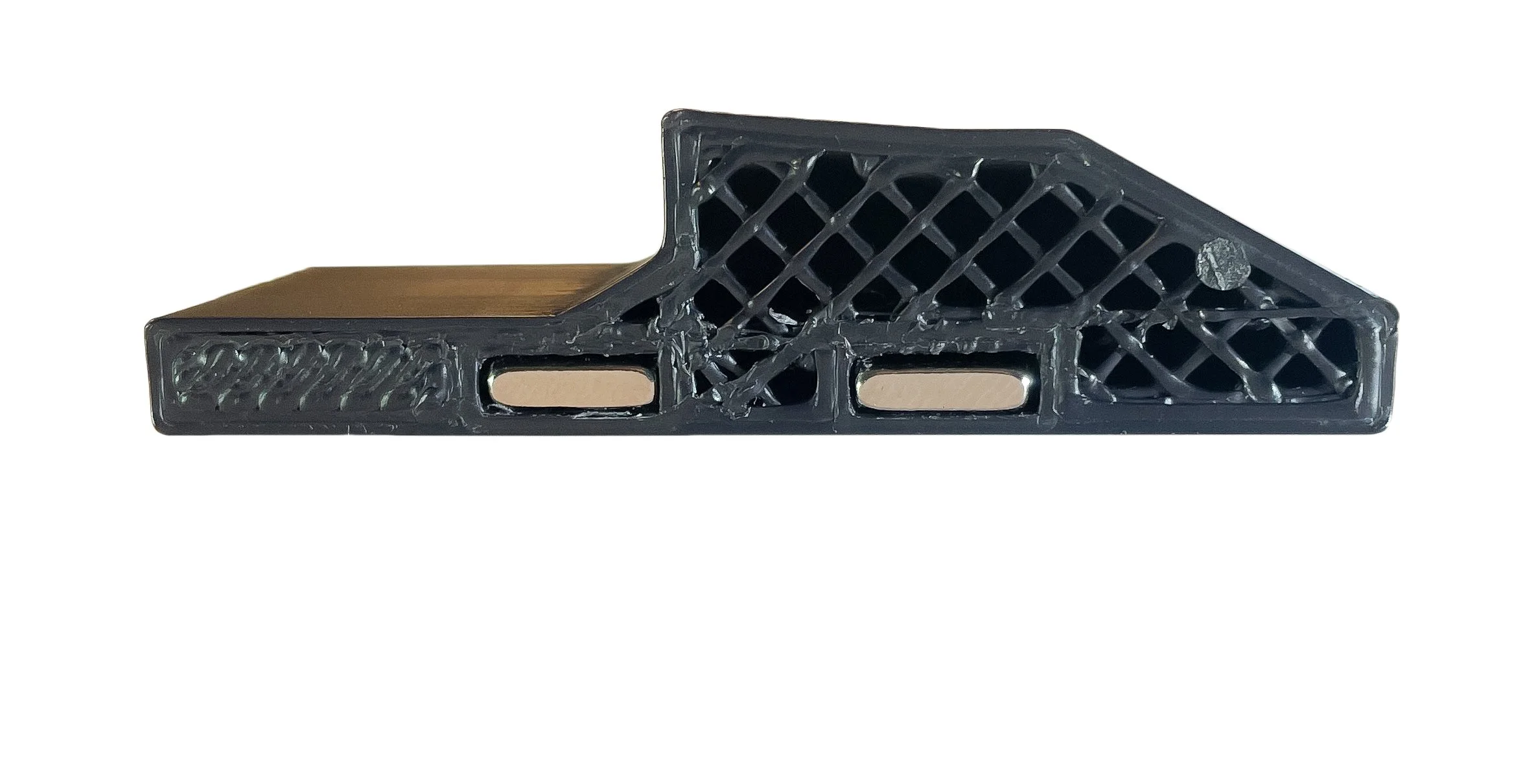 3D Printed 100 watt flexible solar panel mount