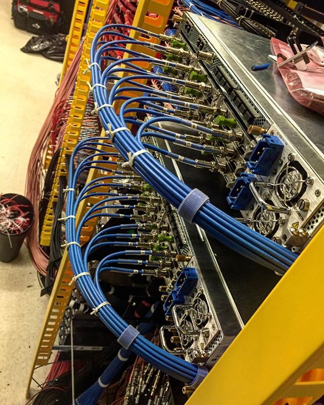 NSG pre wiring #coax#tx #hub #wiring #cableporn #servicegroups #rx #menatwork