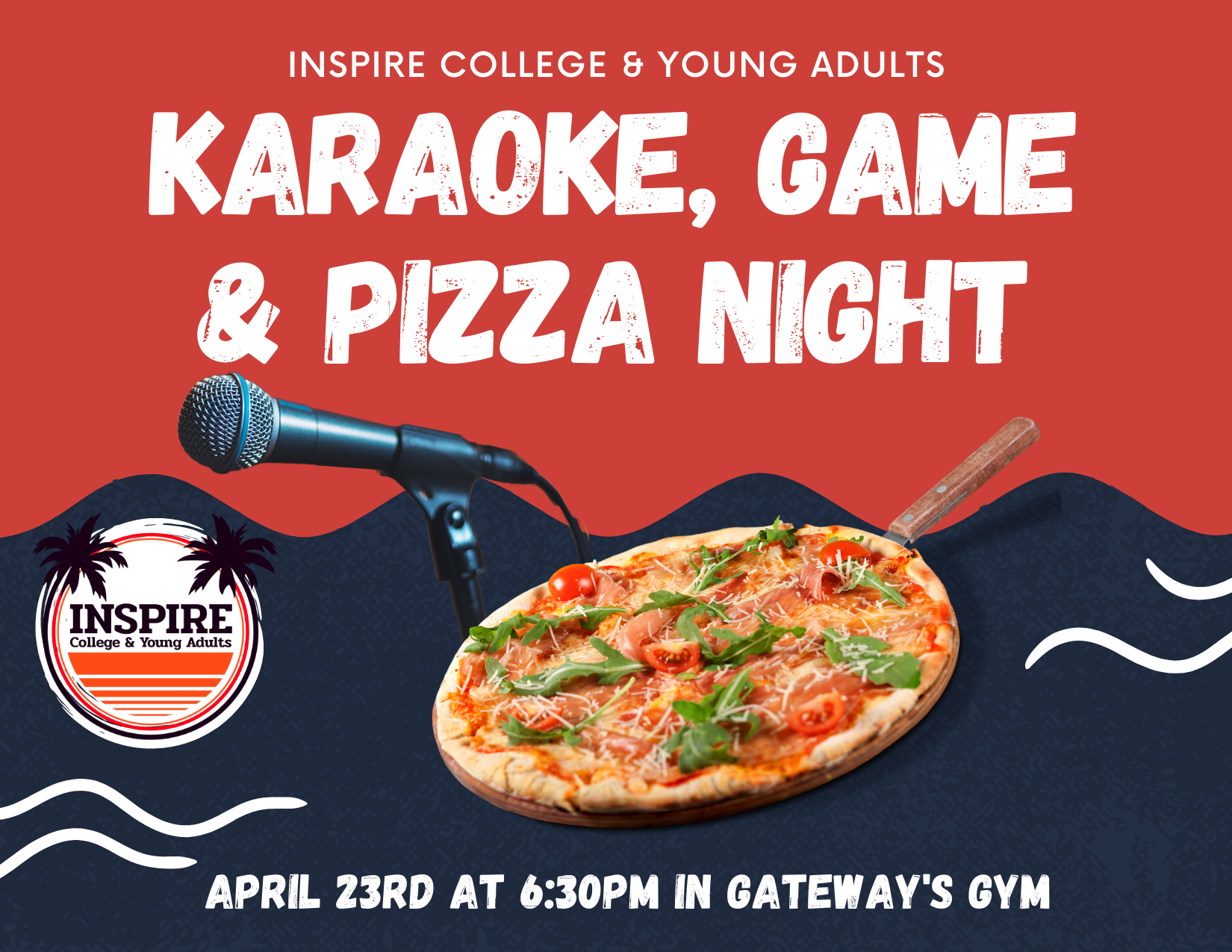 Karaoke, Game, &amp; Pizza Night
