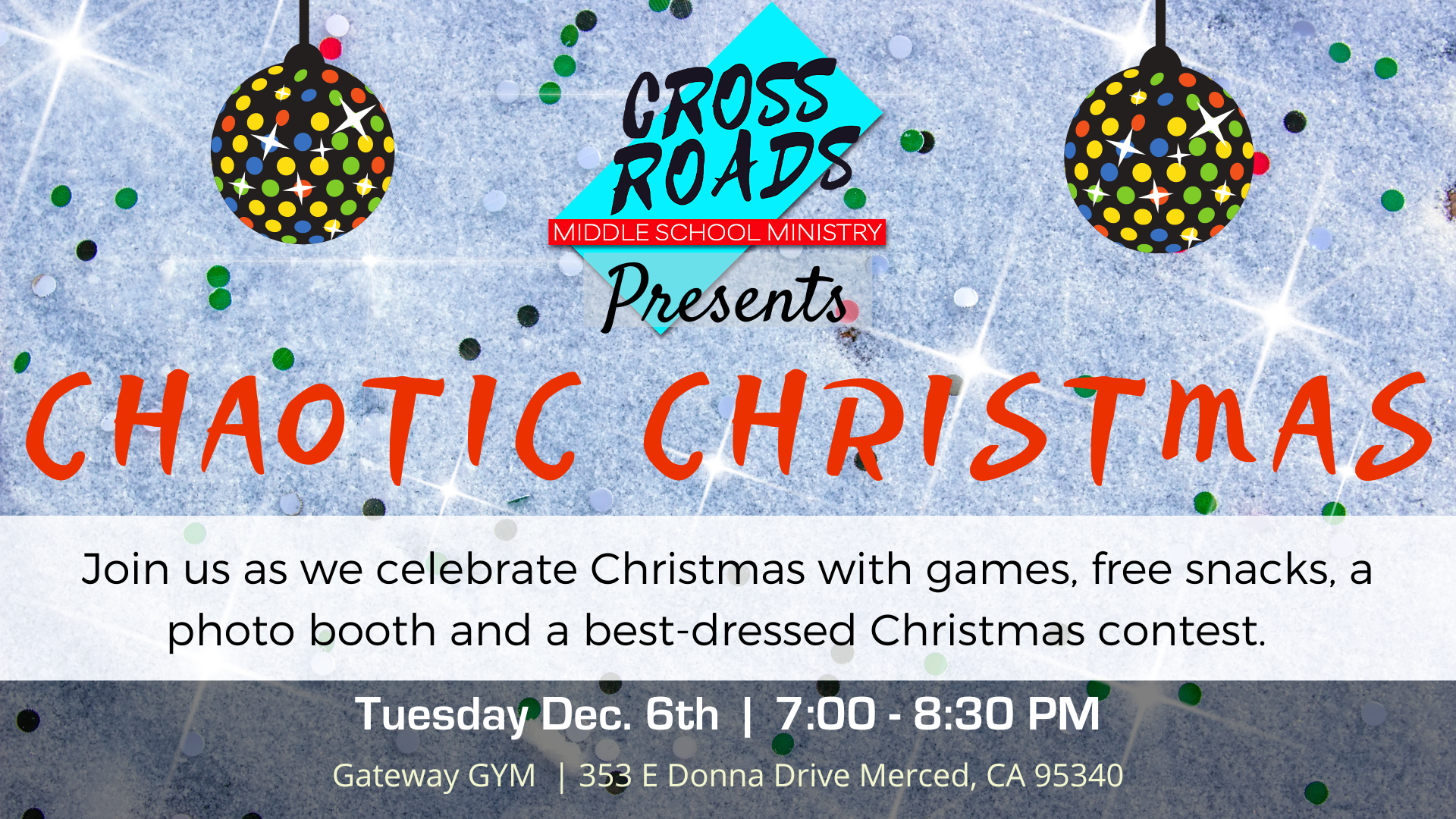 Crossroads Chaotic Christmas