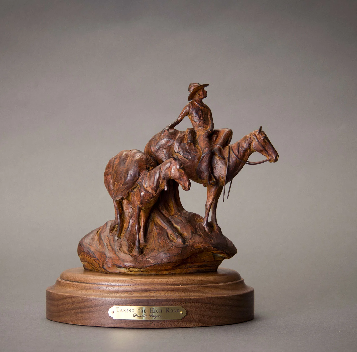 Taking the High Road, Cowboys on Horses, Cowboy Art