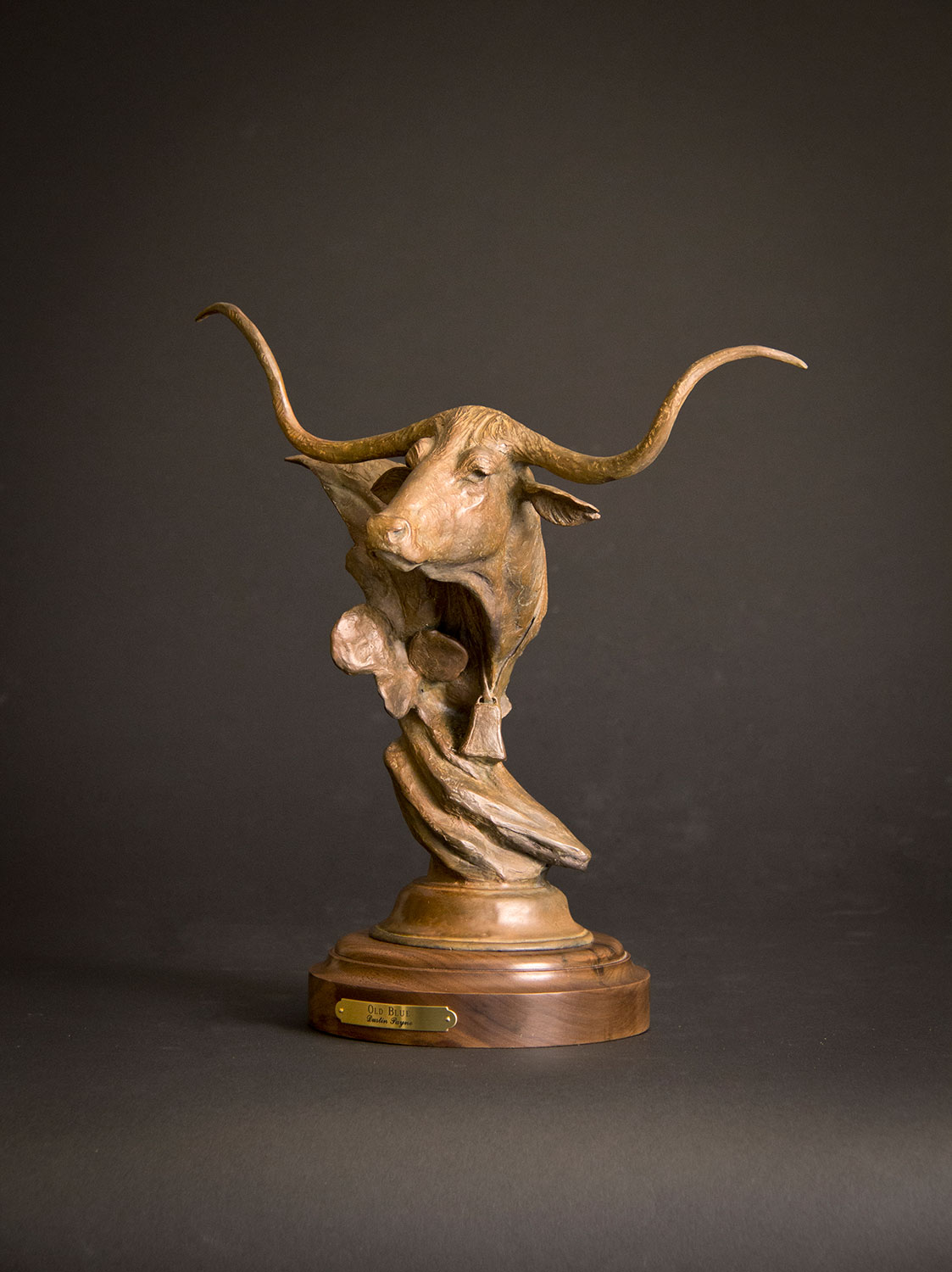 Old Blue, Longhorn, Cowboy Art