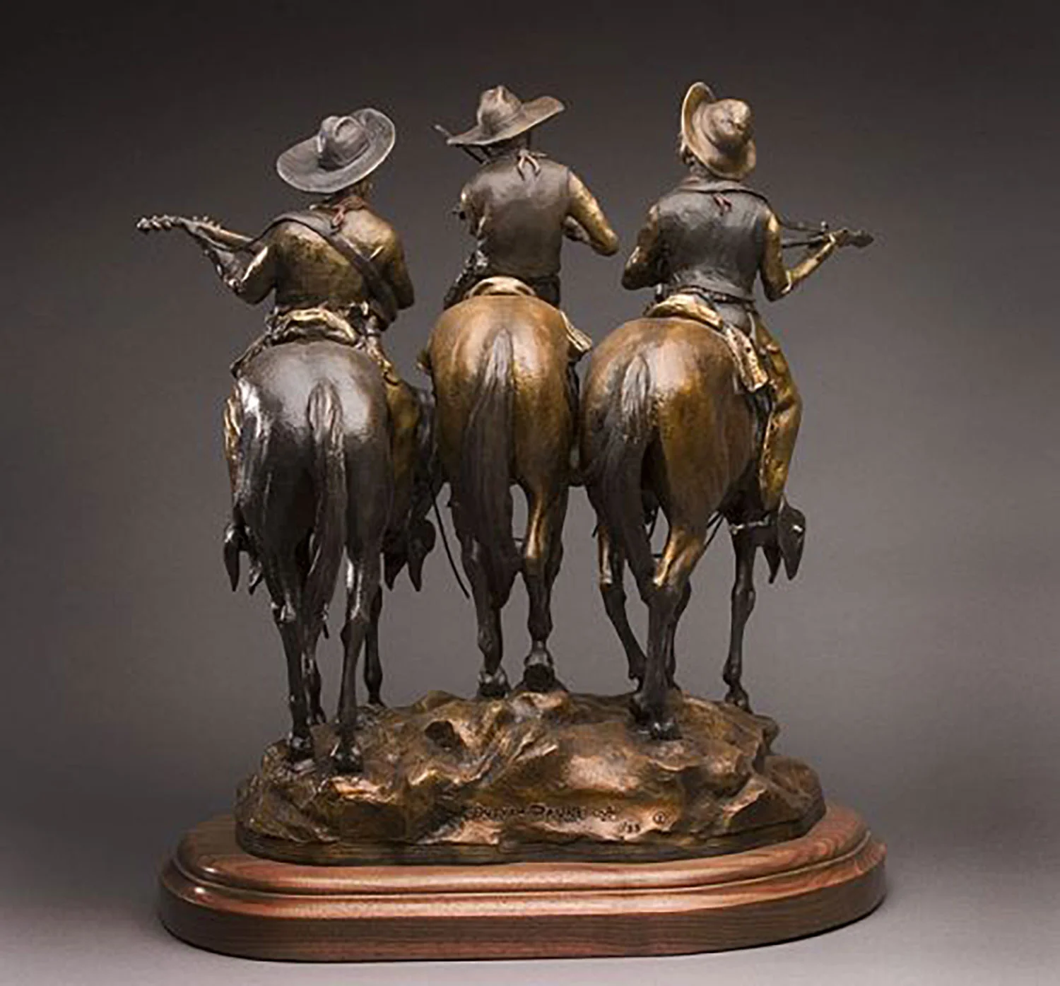 Chisholm Trail Blues, Cowboy Art, Cowboys on horses